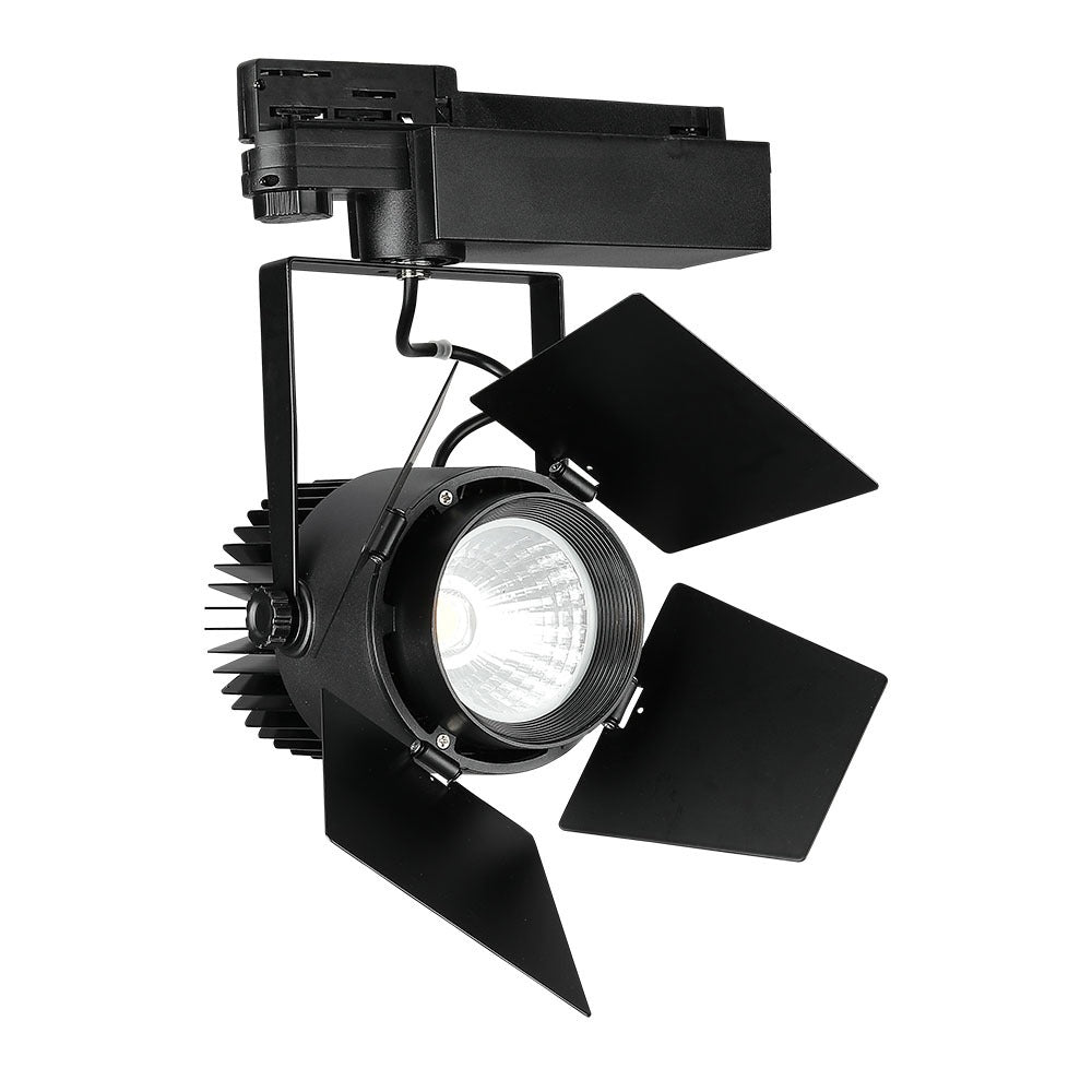 33W Lampa LED na szynoprzewód / Chip SAMSUNG / Barwa:4000K / 5 Lat gwarancji / Obudowa: Czarna
