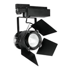 33W Lampa LED na szynoprzewód / Chip SAMSUNG / Barwa:3000K / 5 Lat gwarancji / Obudowa: Czarna