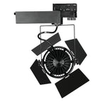 33W Lampa LED na szynoprzewód / Chip SAMSUNG / Barwa:5000K / 5 Lat gwarancji / Obudowa: Czarna