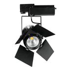 33W Lampa LED na szynoprzewód / Chip SAMSUNG / Barwa:3000K / 5 Lat gwarancji / Obudowa: Czarna