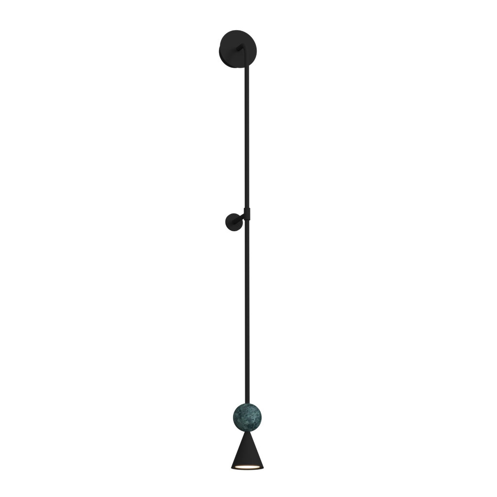 Maxlight Kinkiet Bingo - Malachit - Czarny W0446