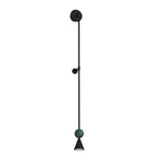 Maxlight Kinkiet Bingo - Malachit - Czarny W0446
