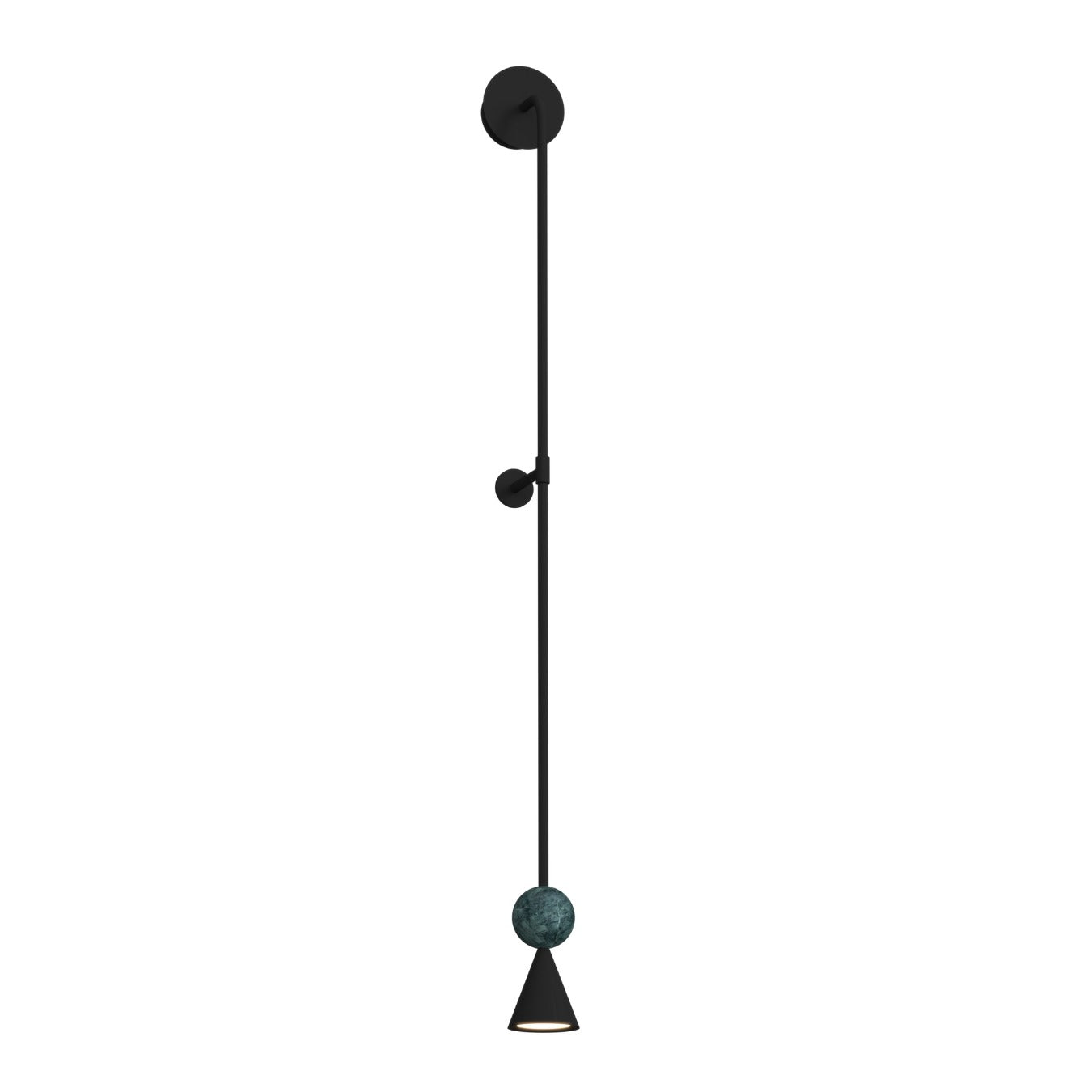 Maxlight Kinkiet Bingo - Malachit - Czarny W0446