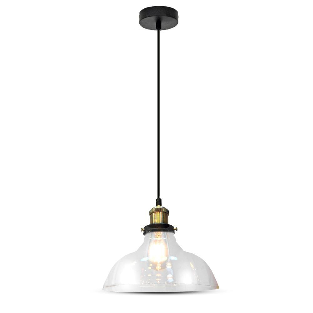 Lampa wisząca / Klosz: Transparentny