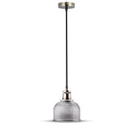 Lampa wisząca / Klosz: Transparentne szkło / zwis 150 cm