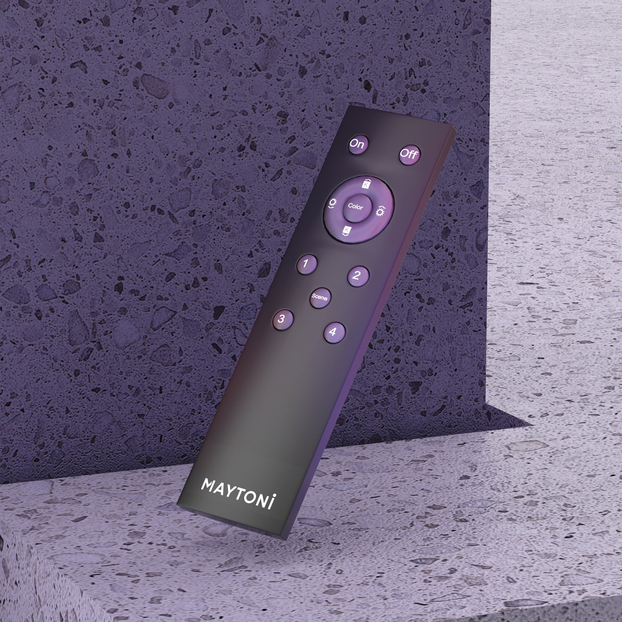 Maytoni Sterowanie oświetleniem Remote controls - Tworzywo sztuczne - Czarny DRC034-B