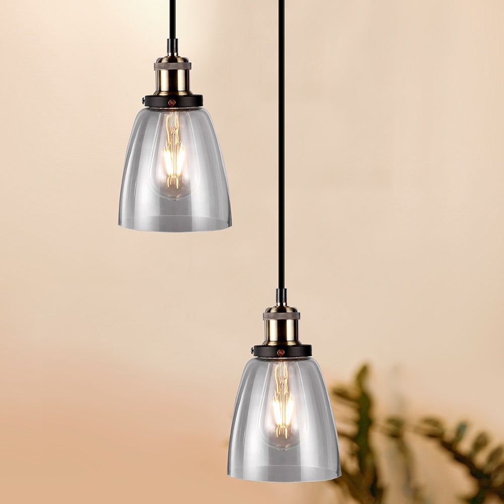 Lampa wisząca / Klosz: Transparentne szkło
