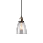 Lampa wisząca / Klosz: Transparentne szkło
