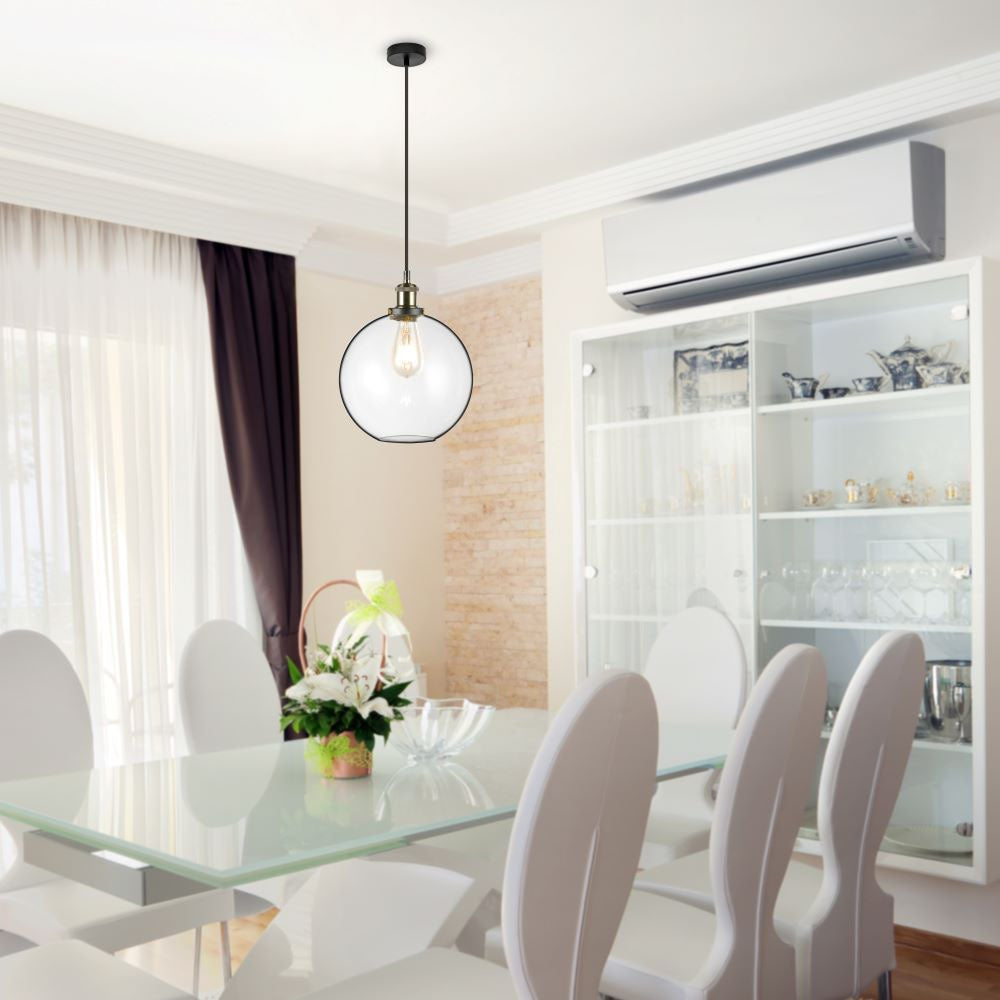 Lampa wisząca / Klosz: Transparentny