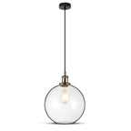 Lampa wisząca / Klosz: Transparentny