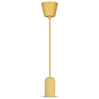 Lampa Wisząca / Trzonek:E27 / Gips / Beżowy