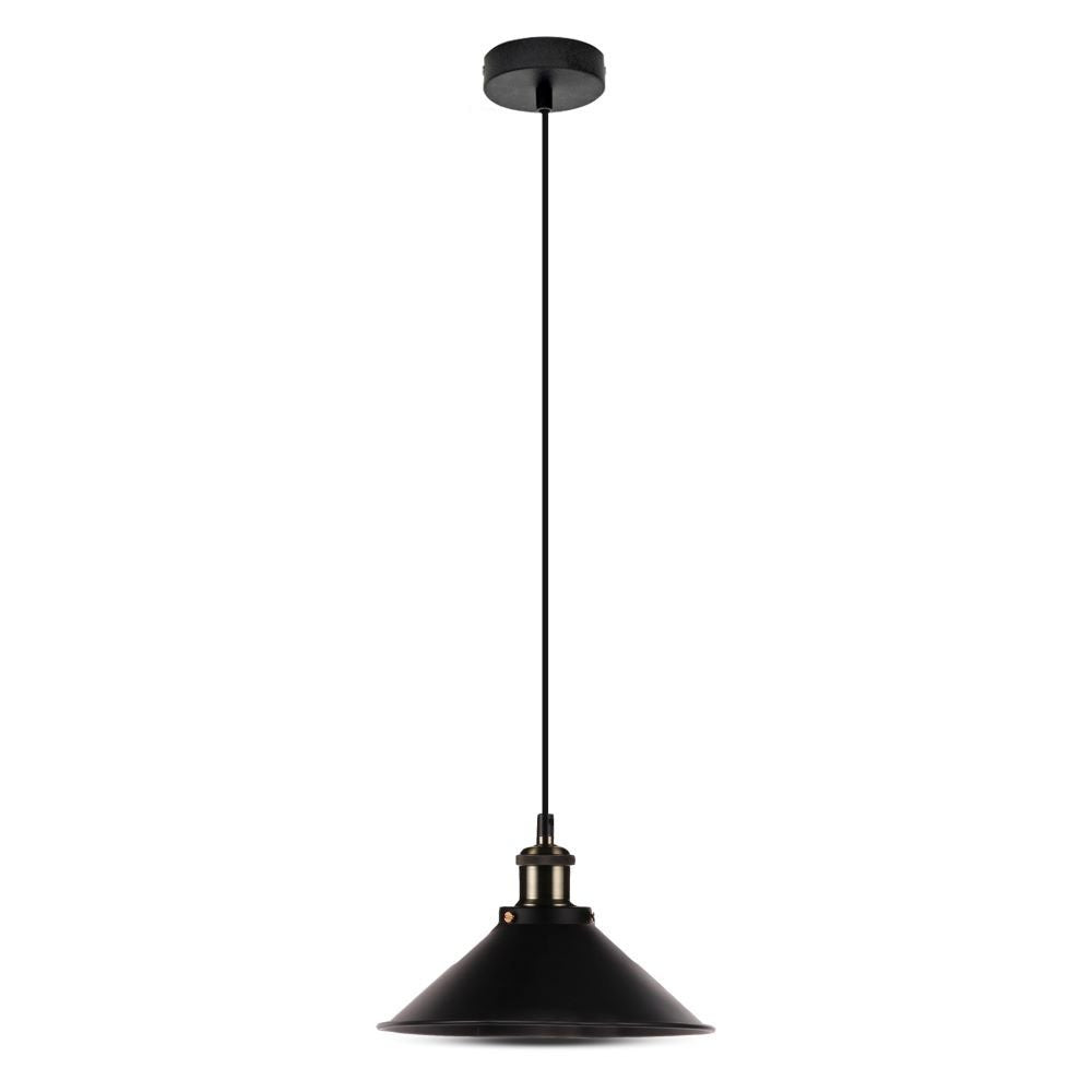 Lampa wisząca / Retro / Czarna