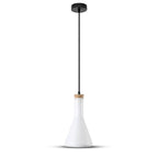 Lampa wisząca / Klosz: Szklany/ Biały