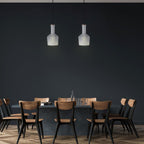 Lampa wisząca / Klosz: Szklany/ Biały