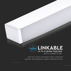60W Lampa Liniowa LED / Chip SAMSUNG / Barwa:4000K / Obudowa: Biała