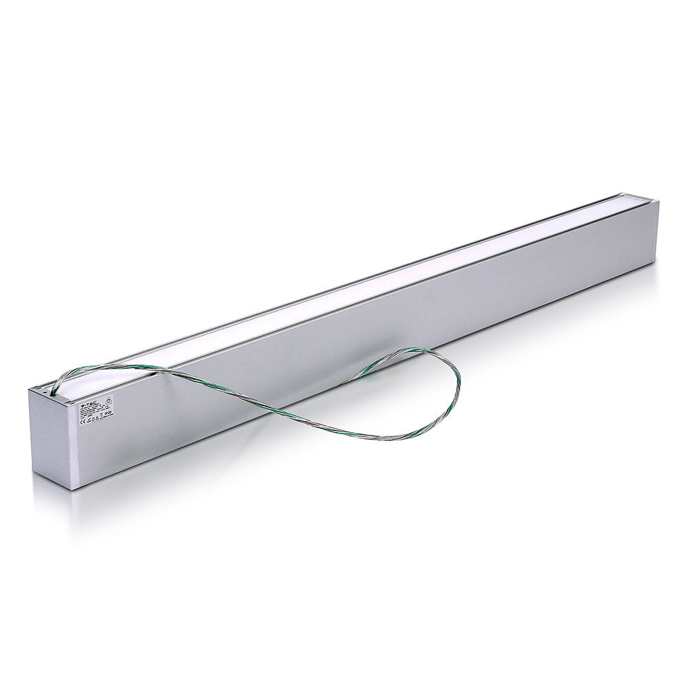 60W Lampa Liniowa LED / Chip SAMSUNG / Barwa:4000K / Obudowa: Srebrna