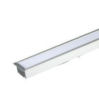 40W Oprawa Liniowa LED Podtynkowa / Chip SAMSUNG / Barwa:6400K / 5 Lat gwarancji / Obudowa: Srebrna