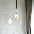 Oprawka porcelanowa / Trzonek:E27 / Szary