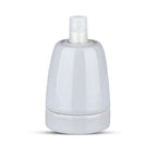 Oprawka porcelanowa / Trzonek:E27 / Szary