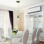 Lampa wisząca / Oprawka: Porcelanowa / Trzonek:E27 / Zielony