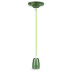 Lampa wisząca / Oprawka: Porcelanowa / Trzonek:E27 / Zielony