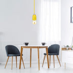 Lampa wisząca / Oprawka: Porcelanowa / Trzonek:E27 / Żółty