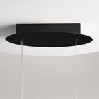 Maytoni Lampa wisząca Curve - Aluminium - Czarny MOD156PL-L52B4K
