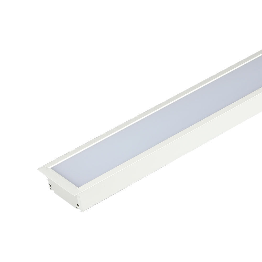 40W Oprawa Liniowa LED Podtynkowa / Chip SAMSUNG / Barwa:4000K / 5 Lat gwarancji / Obudowa: Biała