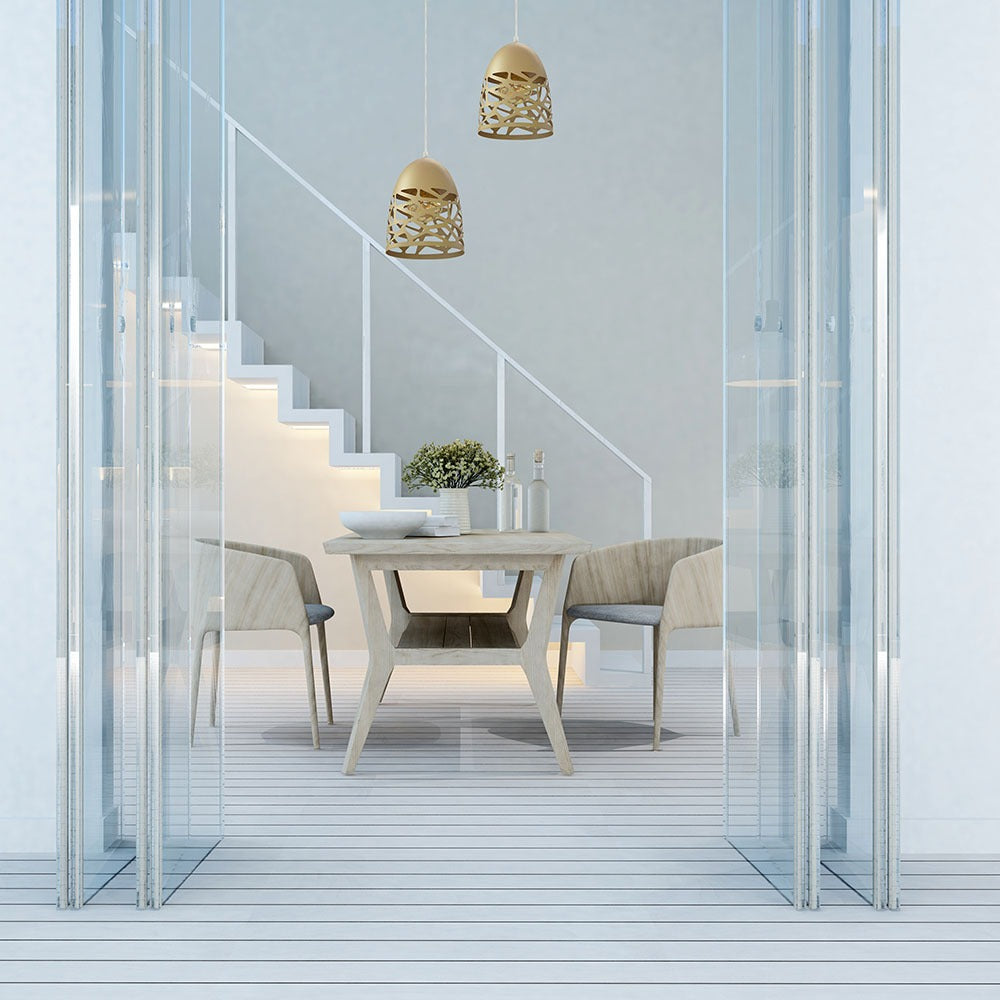 Lampa Wisząca / Złoty