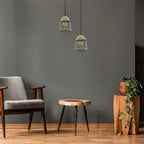 Lampa wisząca / Szary mat