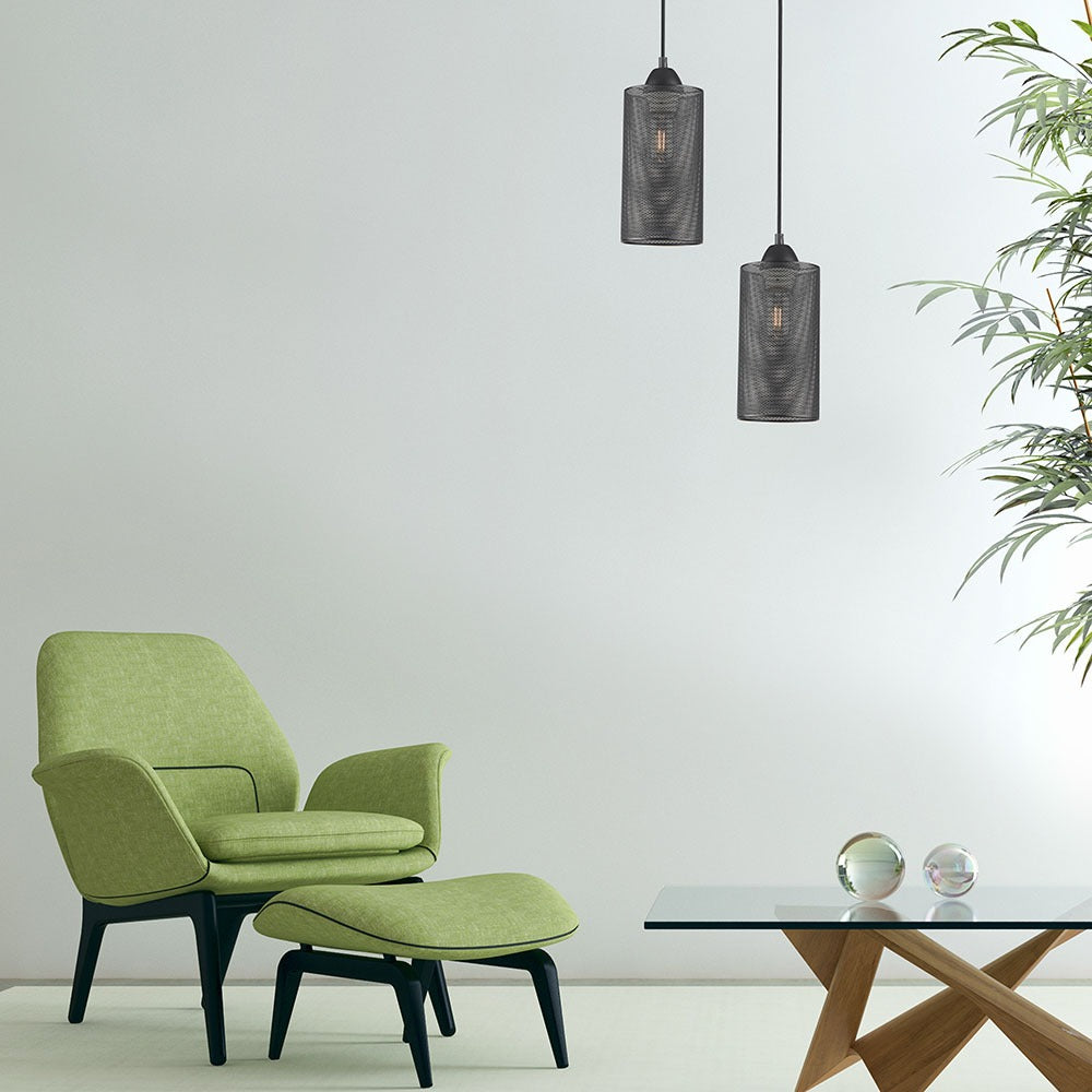 Lampa wisząca / Czarny mat