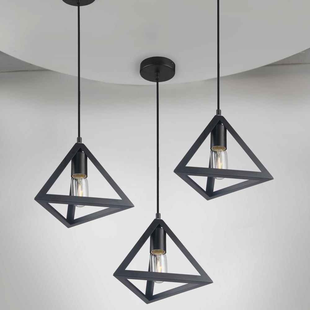 Lampa wisząca / Czarny