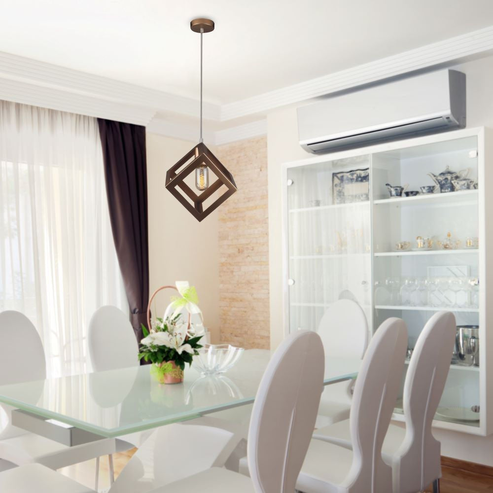 Lampa wisząca / Geometryczna / Złoty