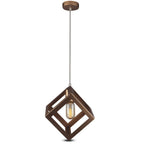 Lampa wisząca / Geometryczna / Złoty