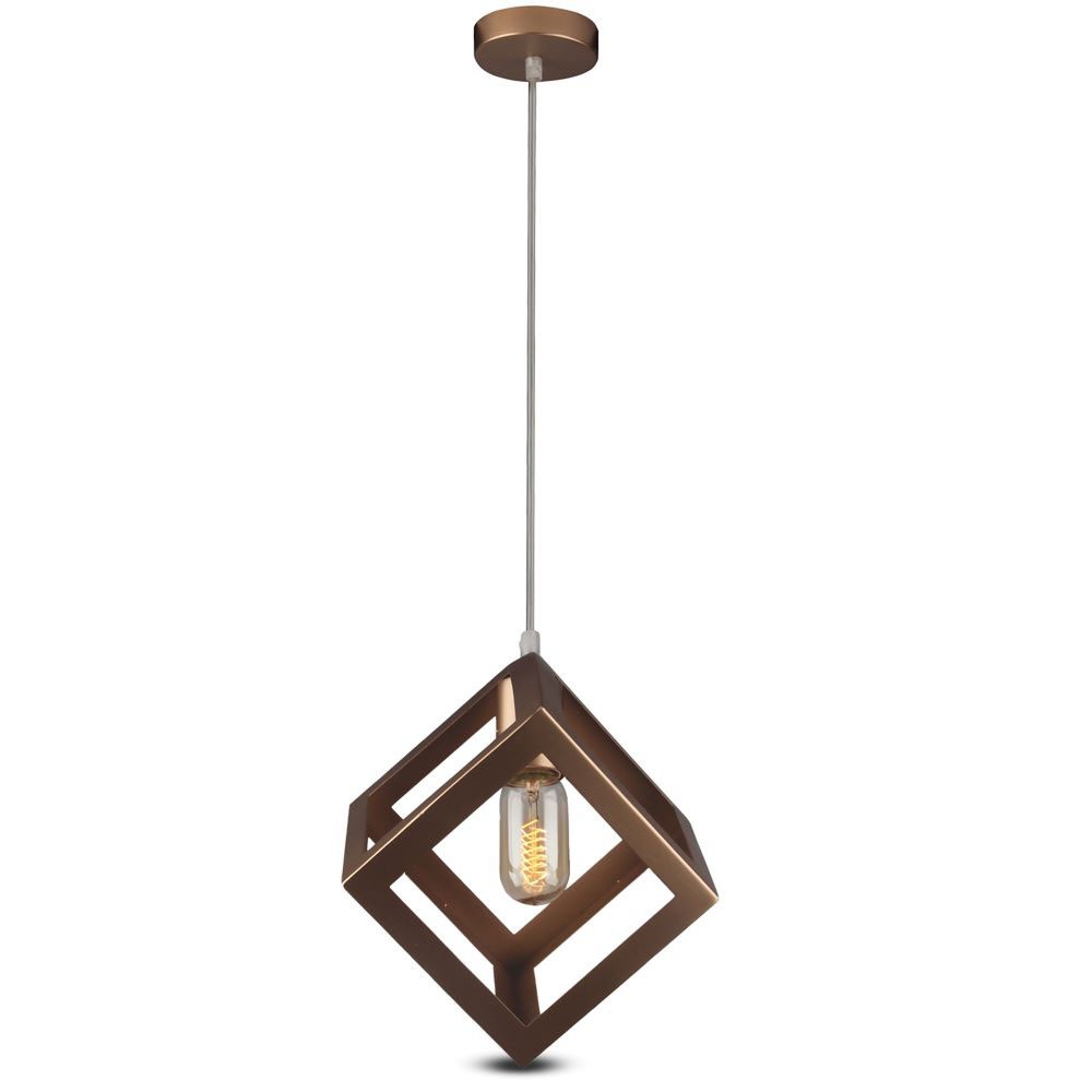 Lampa wisząca / Geometryczna / Złoty