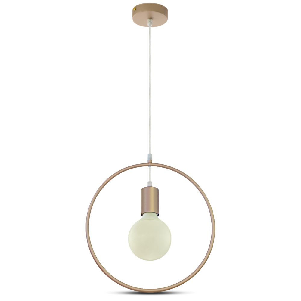 Lampa wisząca / Koło / Złoty