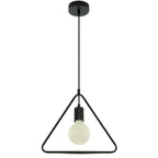 Lampa wisząca / Trójkąt / Czarny