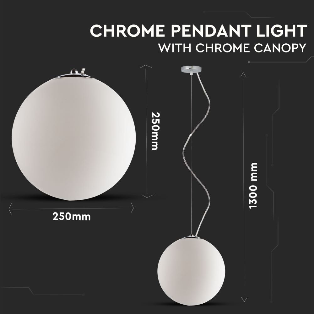 Lampa wisząca / Chrom