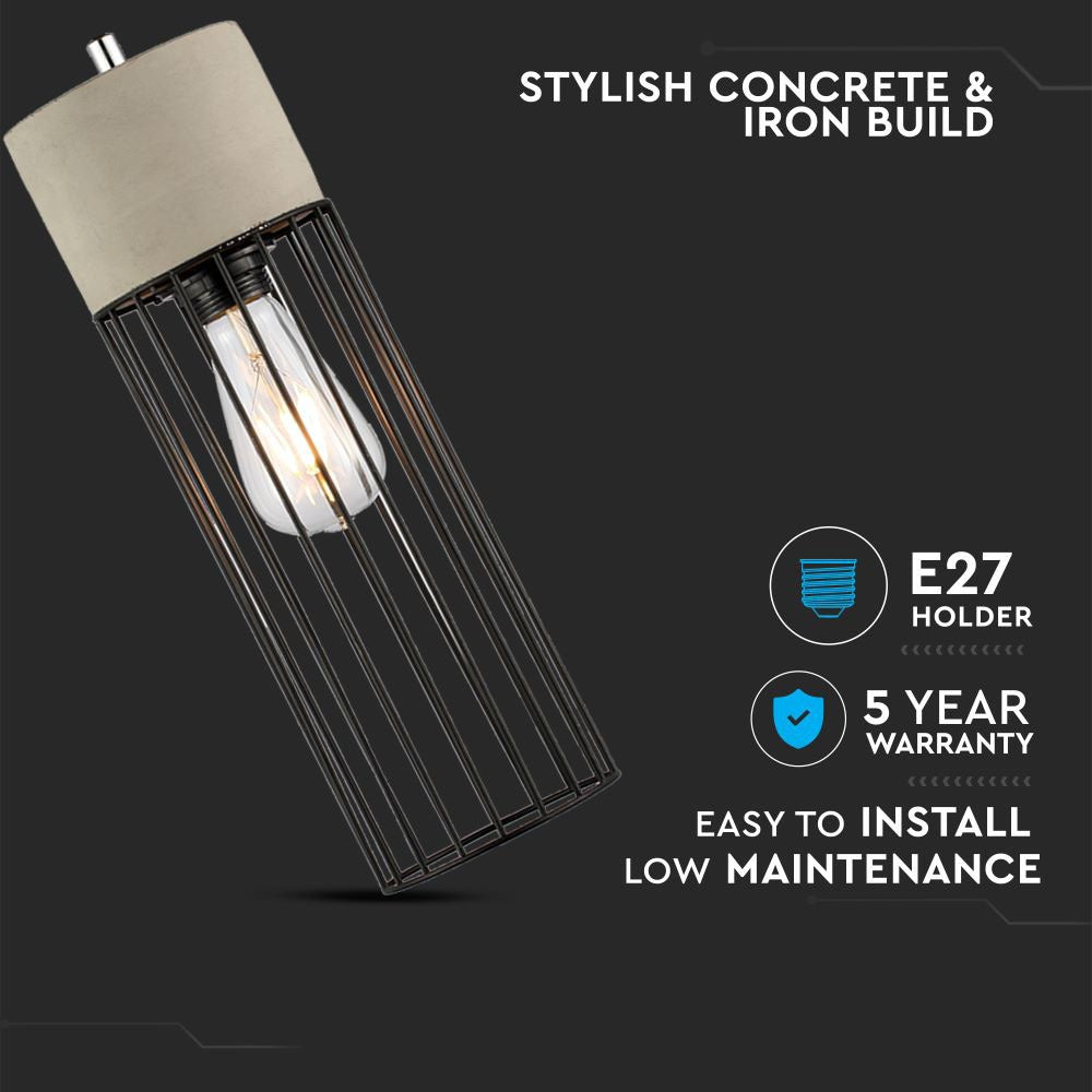Lampa wisząca / Klosz: Siatka/ Średnica: 120