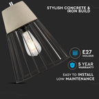 Lampa wisząca / Klosz: Siatka/ Średnica: 250