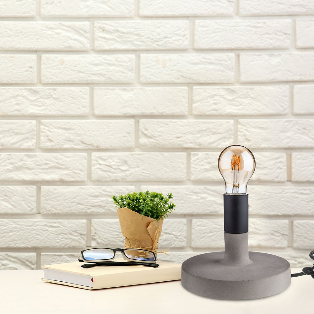 Lampa Biurkowa / Beton