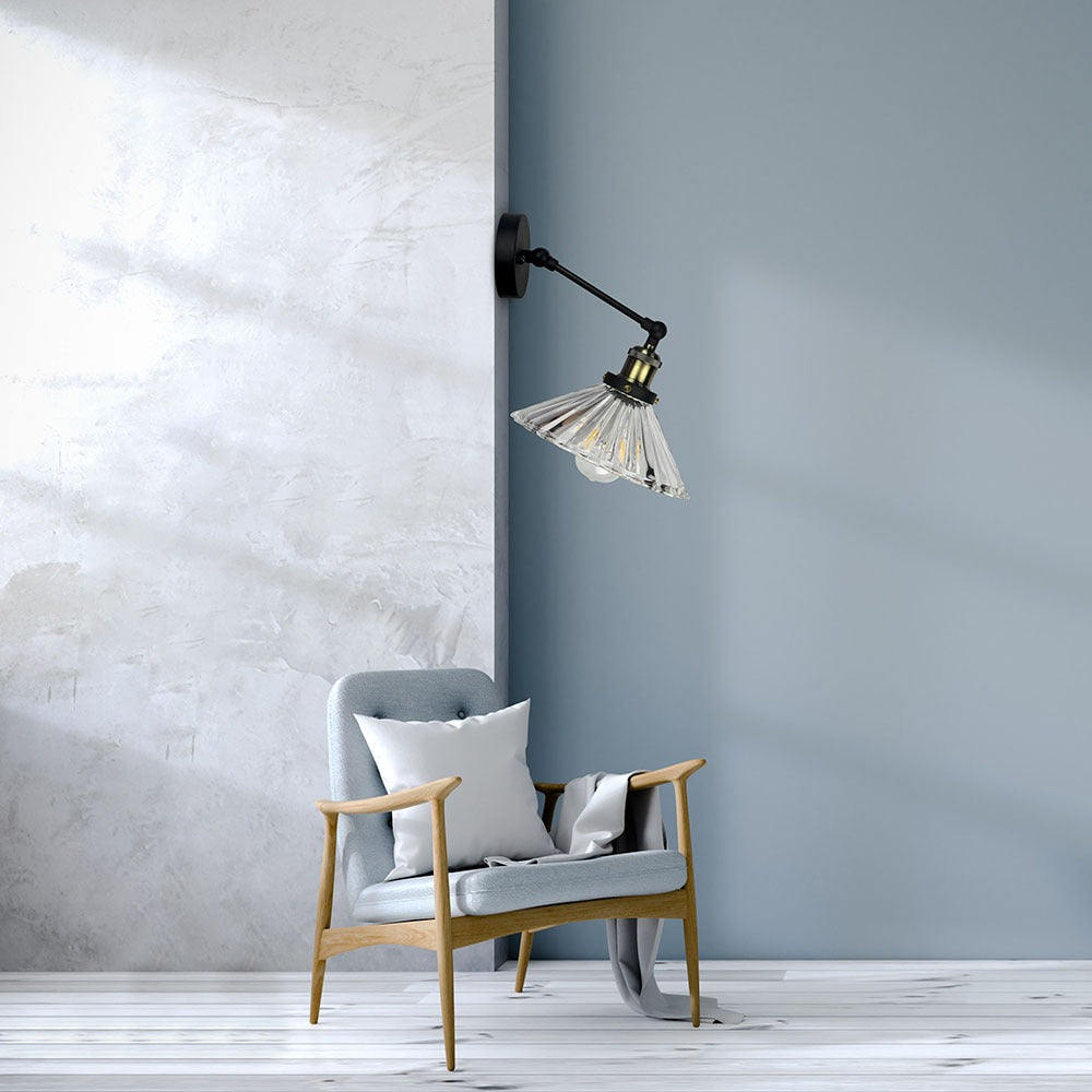 Lampa Wisząca / Klosz: Transparenty / Czarny