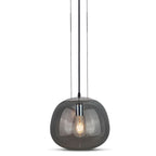 Lampa Wisząca / Klosz: Szkło / Zawieś 3x linka / Średnica: 290