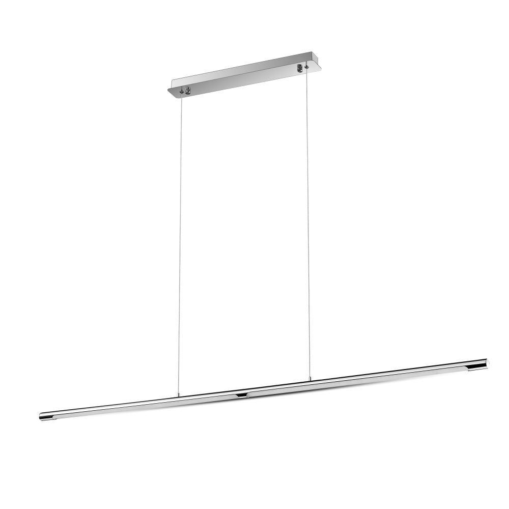 24W Lampa Wisząca / Chrom / Barwa:4000K
