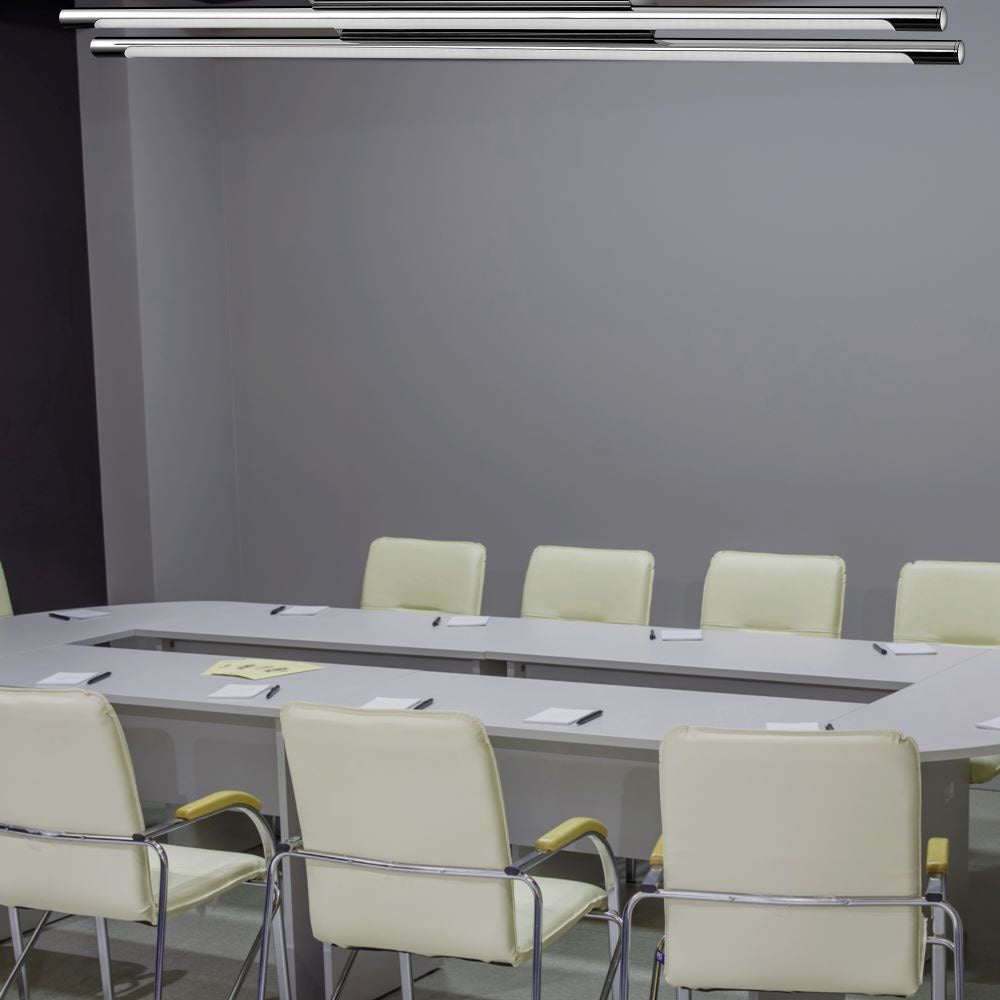 36W Lampa Wisząca / Chrom / Barwa:4000K