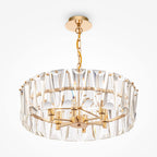 Maytoni Lampa wisząca Puntes - Metal - Złoty MOD043PL-06G