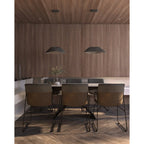 Maxlight Lampa wisząca Carbon - Filc - Czarny + szary P0567