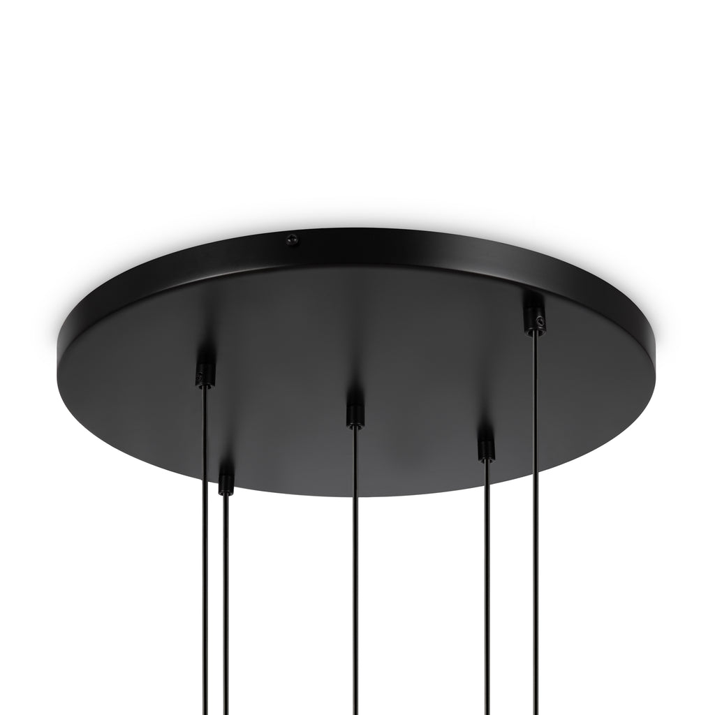 Maytoni Lampa wisząca Basic form - Metal - Czarny MOD321PL-05B