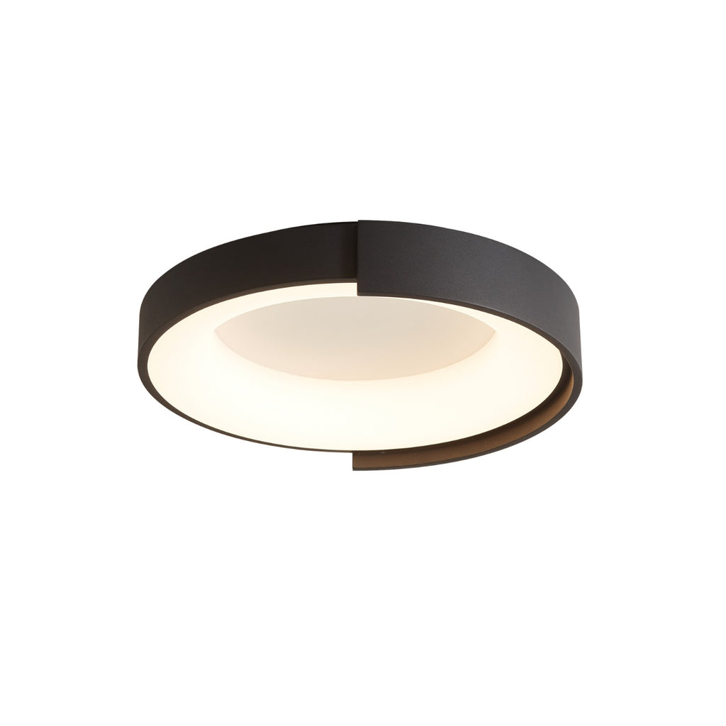 Maxlight Plafon Aruba 80W - Metal + akryl - Czarny C0287