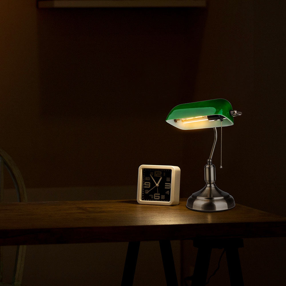 Lampa Biurowa / Trzonek:E27 / Zielony
